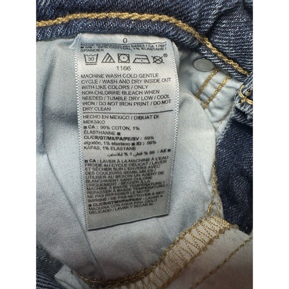 Old Navy O.G. Loose Denim Dark Blue Jeans High Rise Women's SIZE 0 - Picture 4 of 7